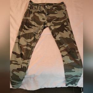 True Religion Camo Leggings